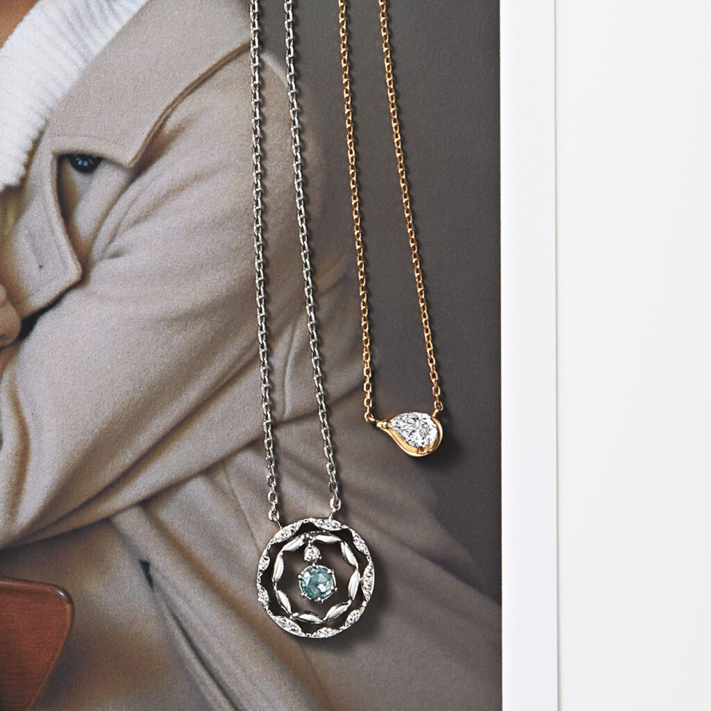 ダイヤのネックレス