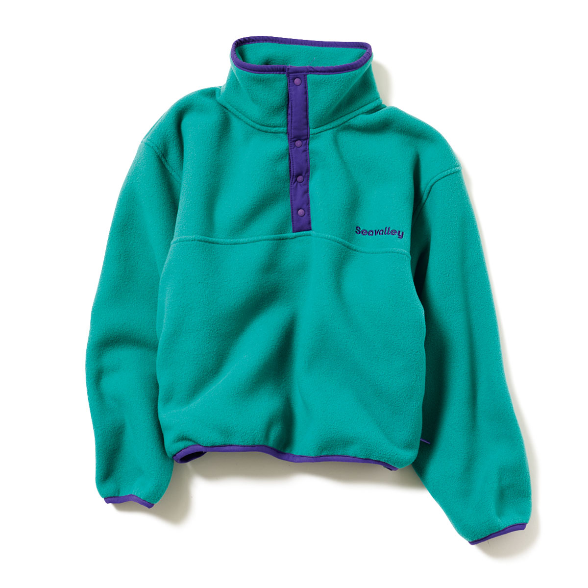 SEAのグリーンのフリース