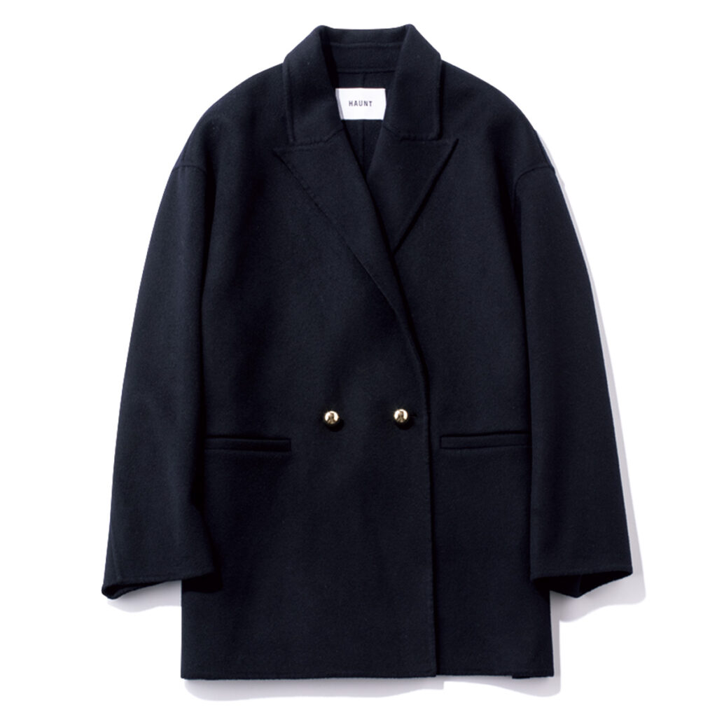 メタルボタンピーコート