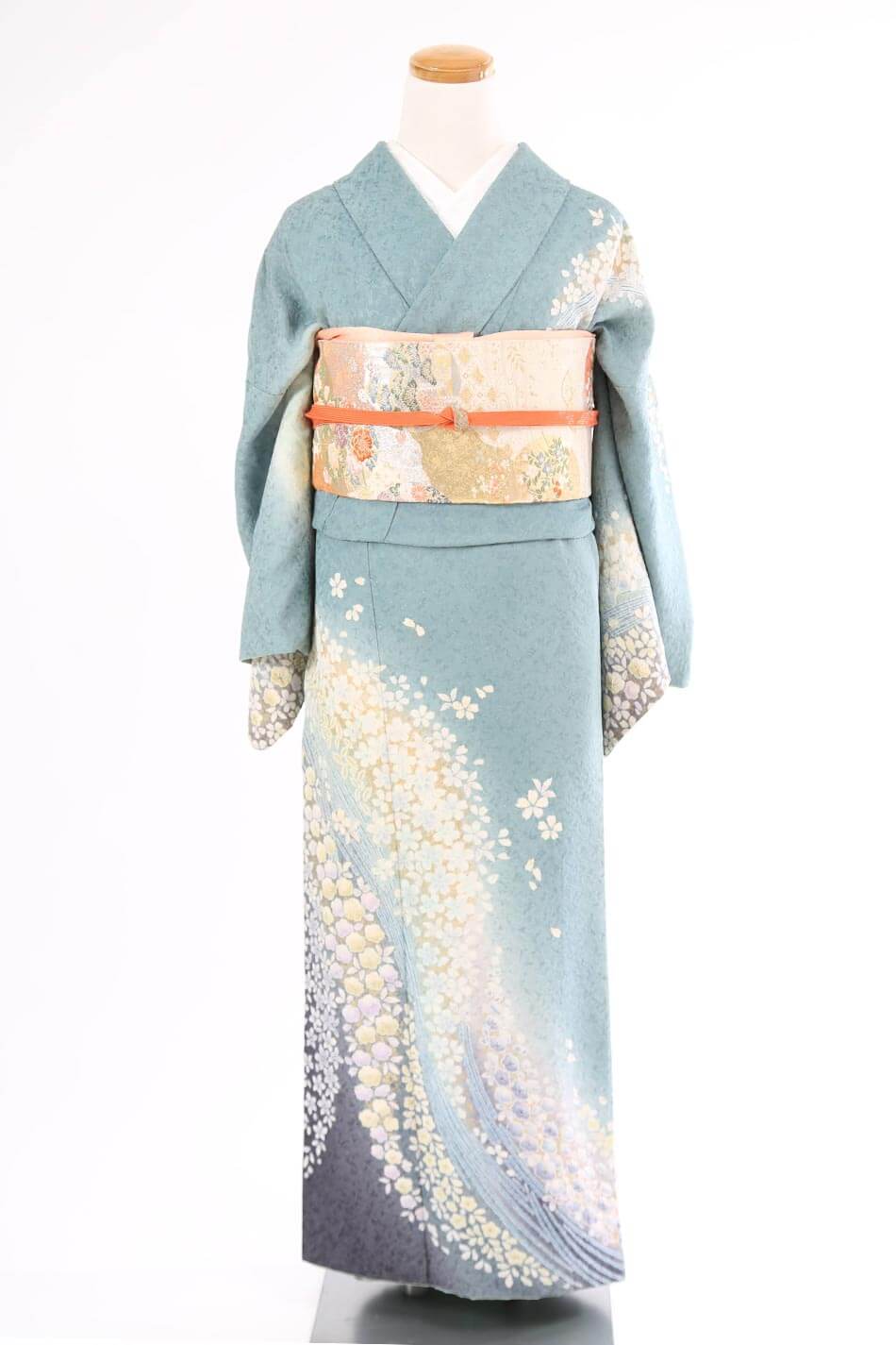 着物興栄の着物画像。訪問着フルセットレンタル価格¥35,800