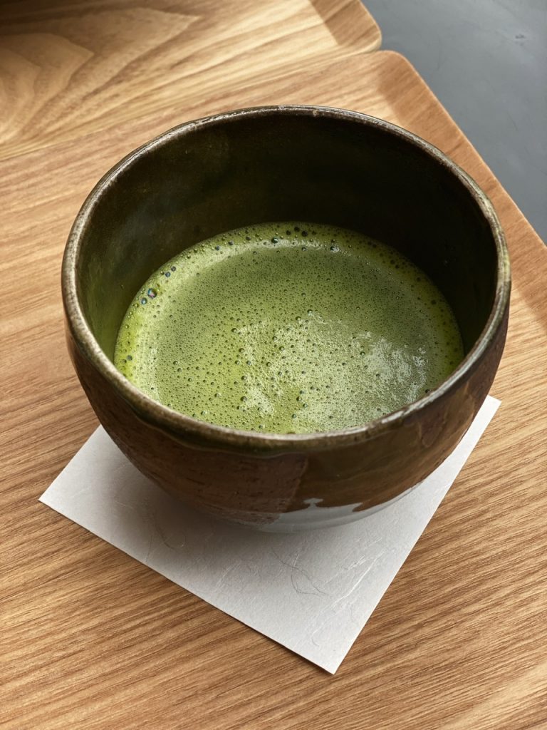 私はお抹茶とセットで頂きました