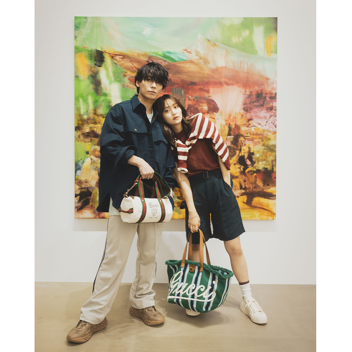GUCCIのダッフルバッグ