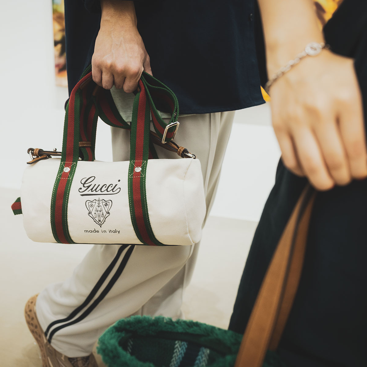 GUCCIのダッフルバッグ
