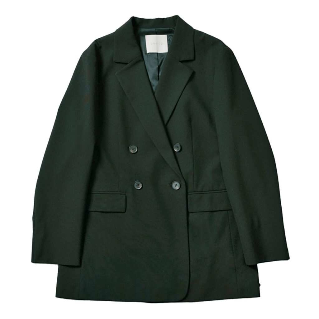 長め丈のオーバーシルエットジャケット