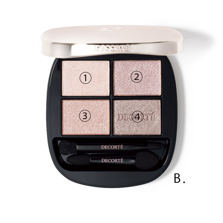 コスメデコルテのスキンシャドウ デザイニング パレット 09