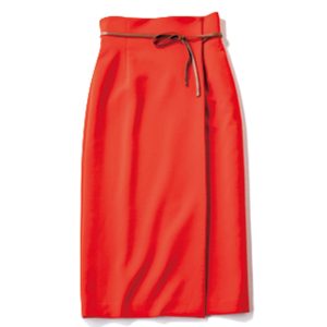 赤タイトスカート 「鮮やかな色