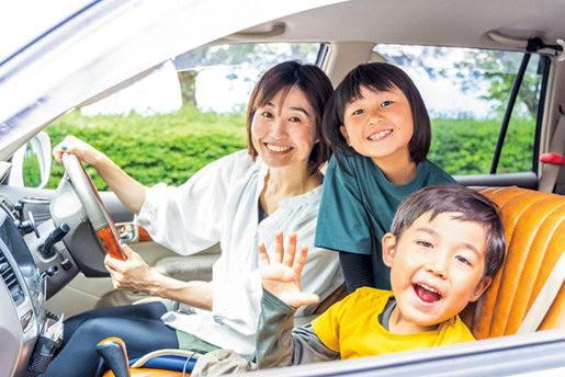 クルマで絶景の旅SOLAさん運転席