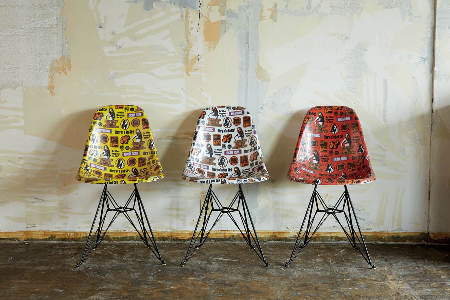 HYSTERIC GLAMOUR×MODERNICA SHELL CHAIR