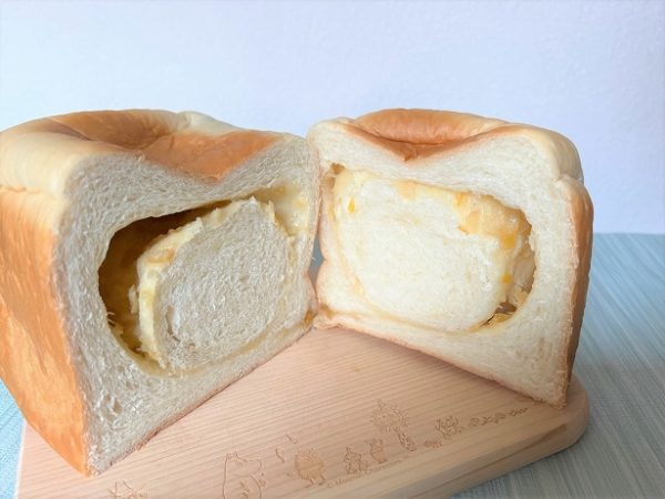 「STEAM BREAD」の「LEMON GINGER」の断面