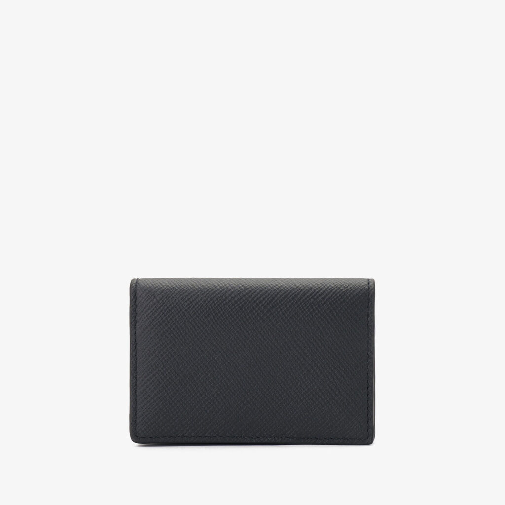 スマイソンのネイビーのカードケース