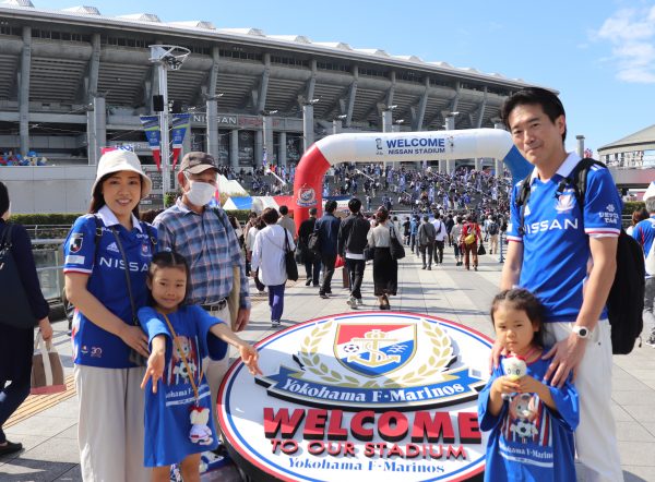 横浜F・マリノスの本拠地「日産スタジアム」をご紹介