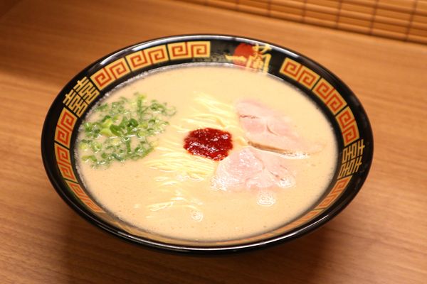 一蘭のとんこつラーメン