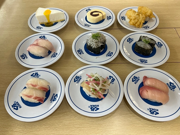 くら寿司の「かにと愛媛県フェア」