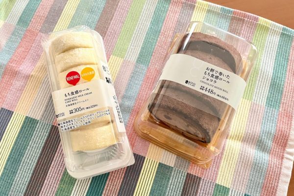 もち食感ロールとショコラの2種類。