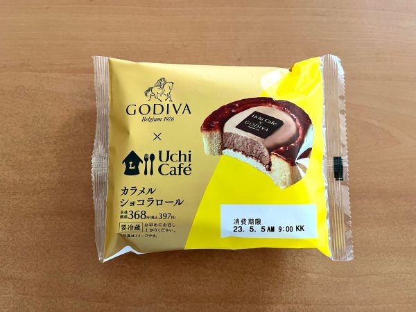 Uchi Café×GODIVA　カラメルショコラロール￥397