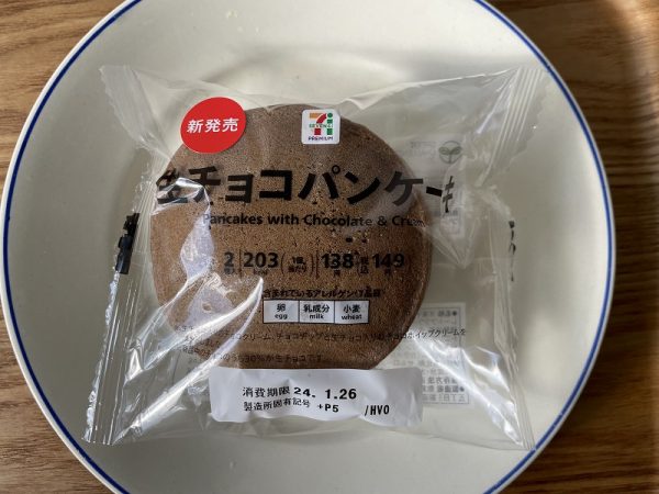 ７プレミアム 生チョコパンケーキのパッケージ
