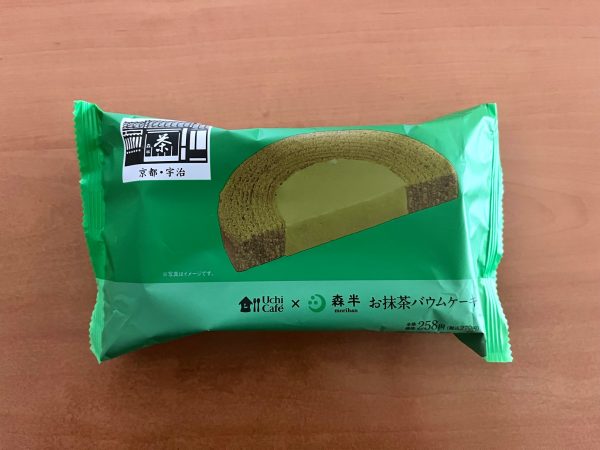 Uchi Café × 森半 お抹茶バウムケーキ￥279