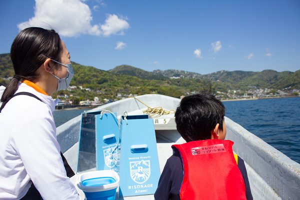 リゾナーレ熱海のアクティビティ「海藻の学校」