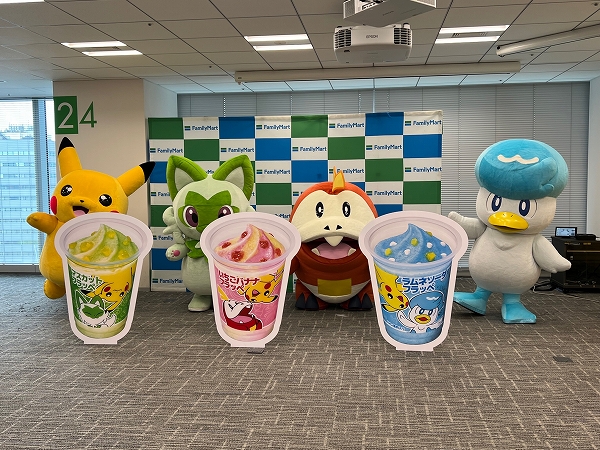 人気のポケモンが美味しさをアピール