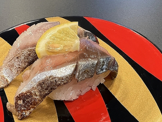 かっぱ寿司の「九州天然 奇跡の鯖塩炙り」