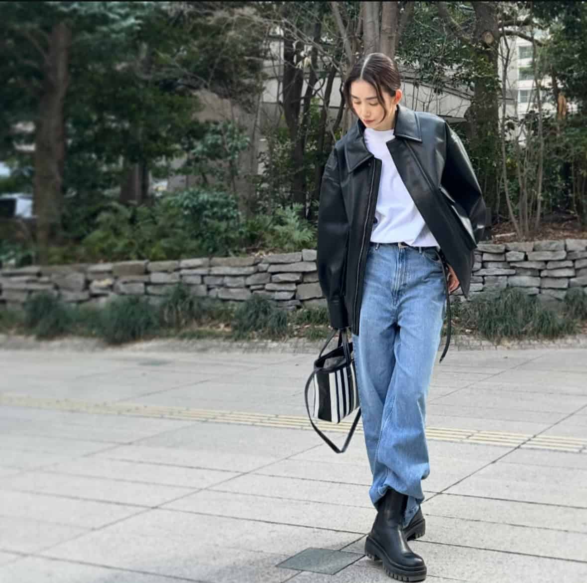 武藤京子ZARAデニムコーデ
