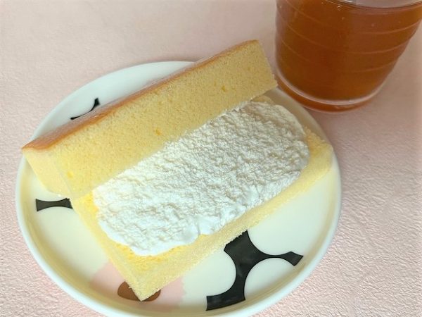 「クリームと味わう台湾カステラ」のクリーム部分