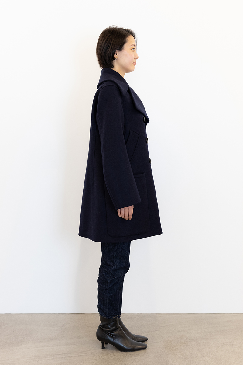 UNIQLO +J ウールブレンドオーバーサイズピーコート Lサイズ