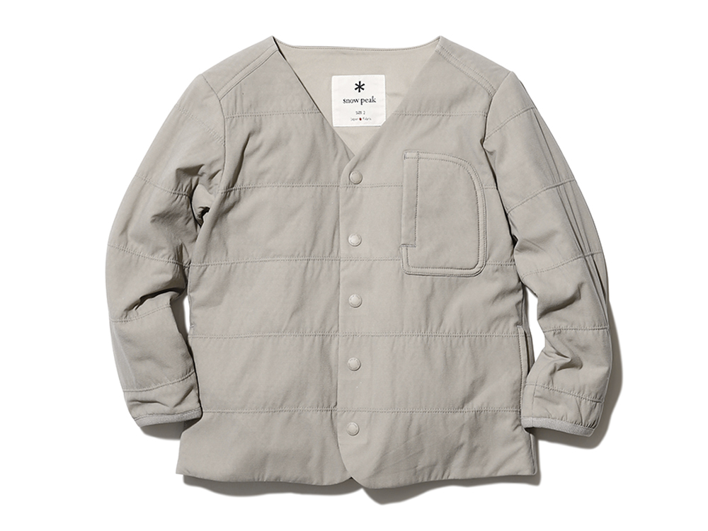 Snow Peak / Kids FlexibleInsulated Cardigan / 17,380