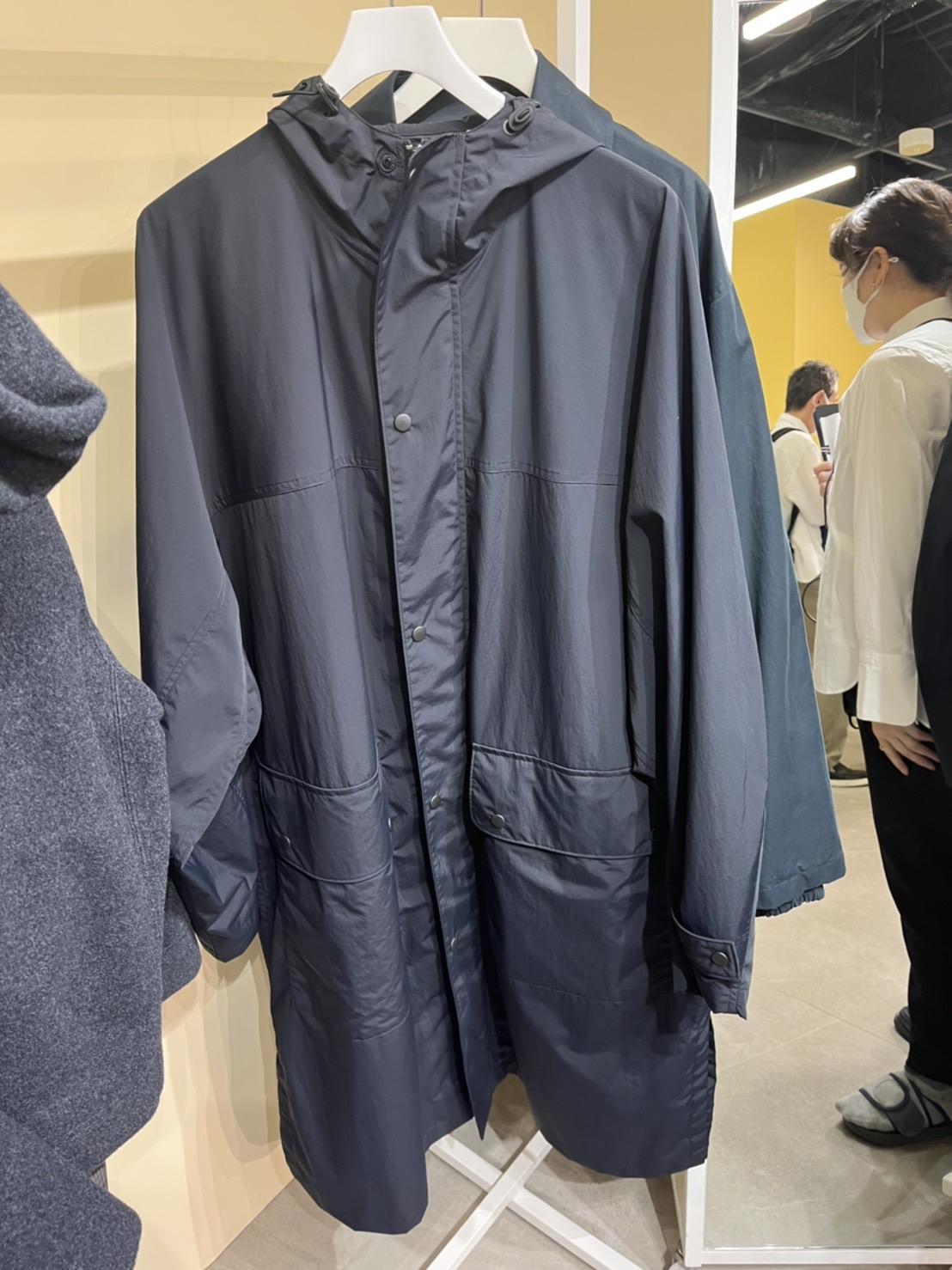 UNIQLO U フーデッドコート オリーブ Mサイズ 2022AW - アウター