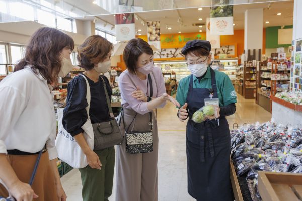 専門知識のあるスタッフさんに質問