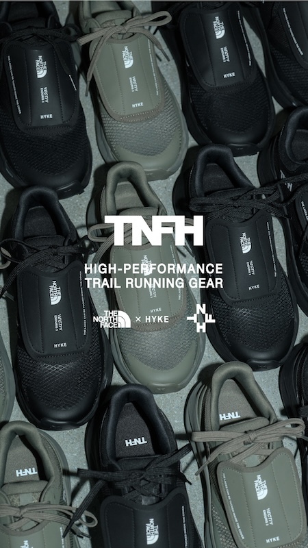 TNFH THE NORTH FACE × HYKE（ティー エヌ エフ エイチ ザ ノース フェイス ハイク）のトレイルランシューズ