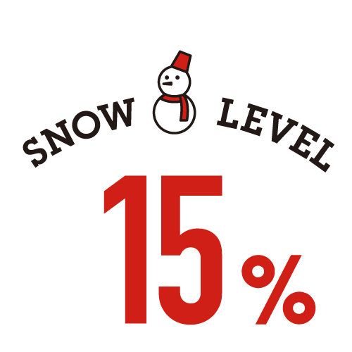 SNOW LEVEL 15%