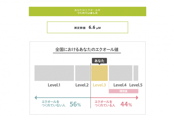 レベル3の結果