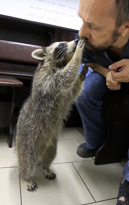 ロシアの動物病院に勤める獣医の