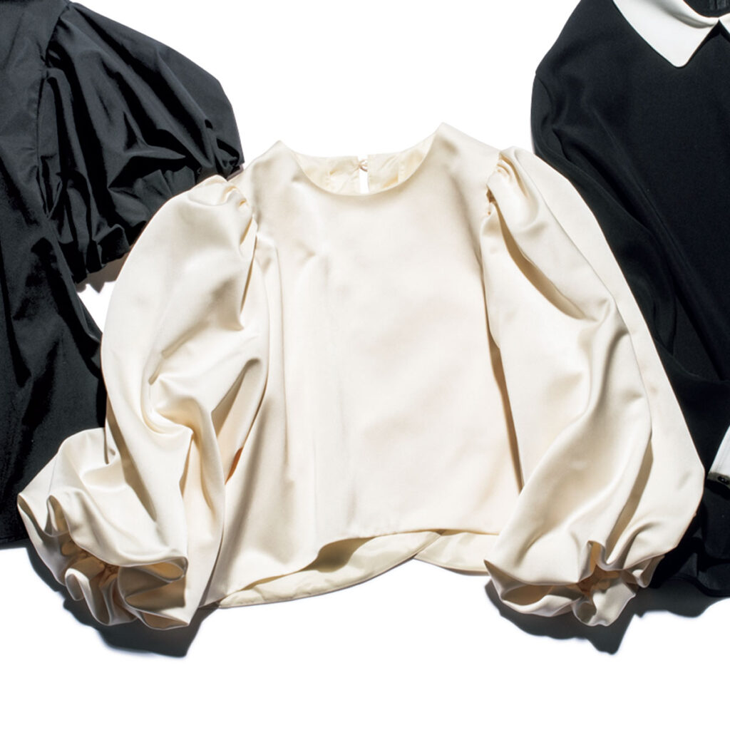 パフスリーブブラウス