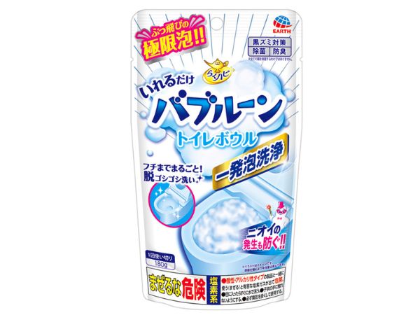 らくハピ いれるだけバブルーン トイレボウル